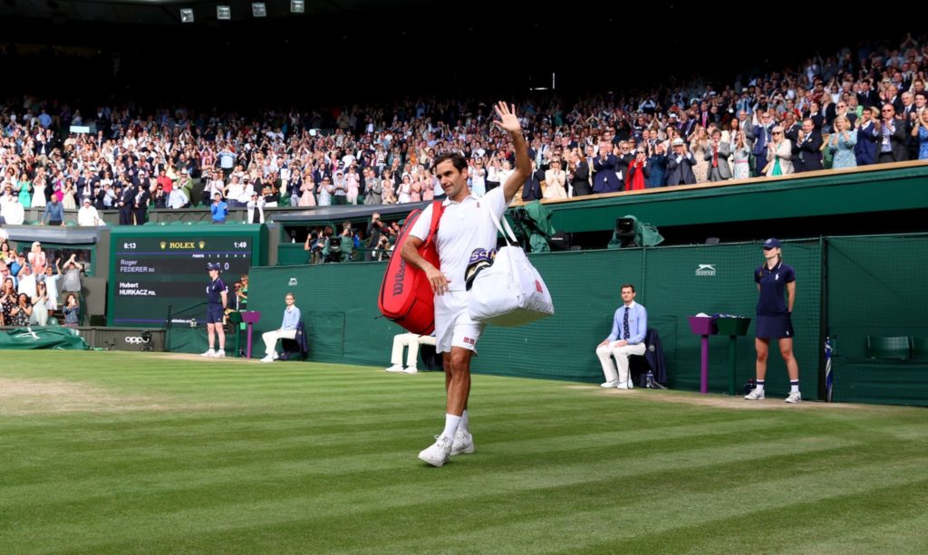 Roger Federer cae en los cuartos de final de Wimbledon