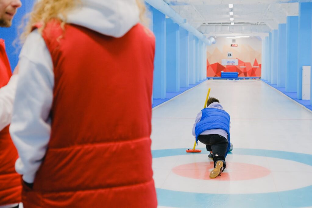 Pista de curling.